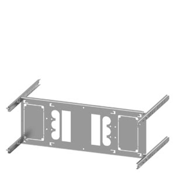 SIVACON S4 mounting plate 3VL4 up to 400A 4-pole  8PQ6000-2BA87 image 1