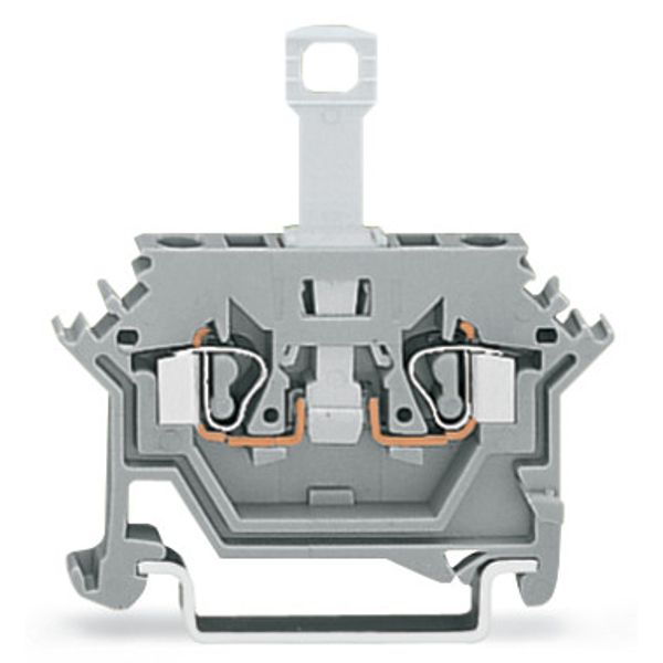 2-conductor disconnect terminal block for DIN-rail 35 x 15 and 35 x 7. image 4