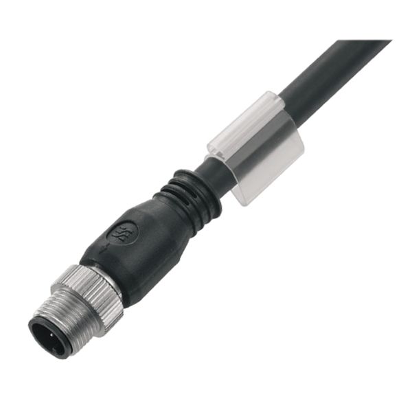 Sensor-actuator Cable (assembled), One end without connector, M12, Num image 3