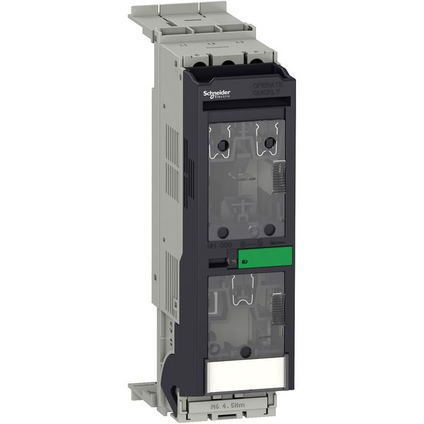 Fuse switch disconnector, FuPacT ISFT100N, 100 A, DIN NH000, 3 poles, 60 mm busbars mounting, downstream distribution image 3