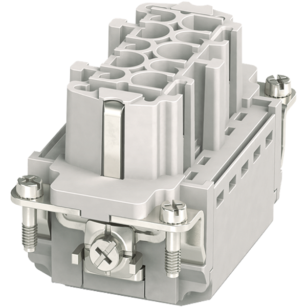 B10 female 10-pole, Push-in, 500 V, 16 A image 1