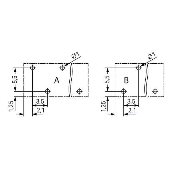 THR PCB terminal block push-button 1.5 mm², black image 2