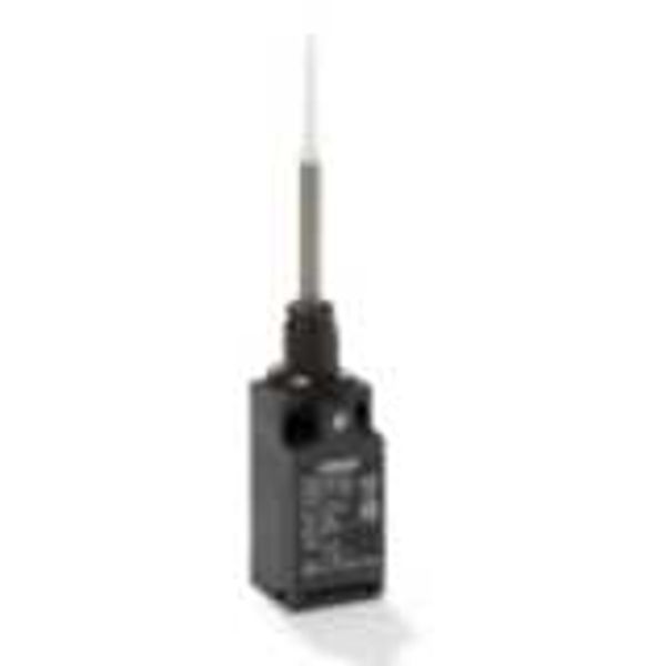 Limit switch, Plastic rod, 1NC/1NO (snap-action), 1NC/1NO (snap-action image 1