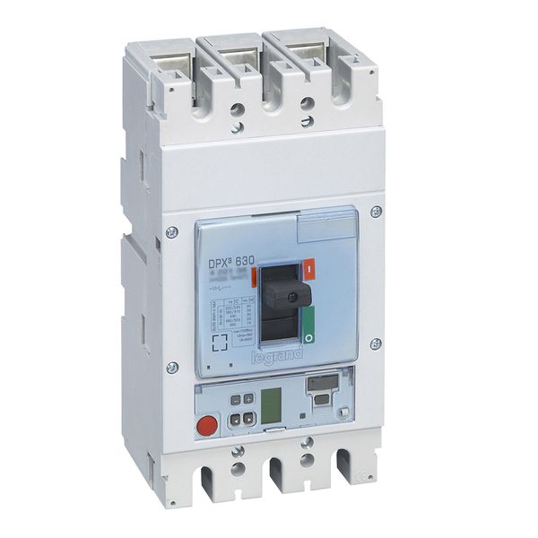 MCCB DPX³ 630 - Sg elec release + central - 3P - Icu 70 kA (400 V~) - In 400 A image 1