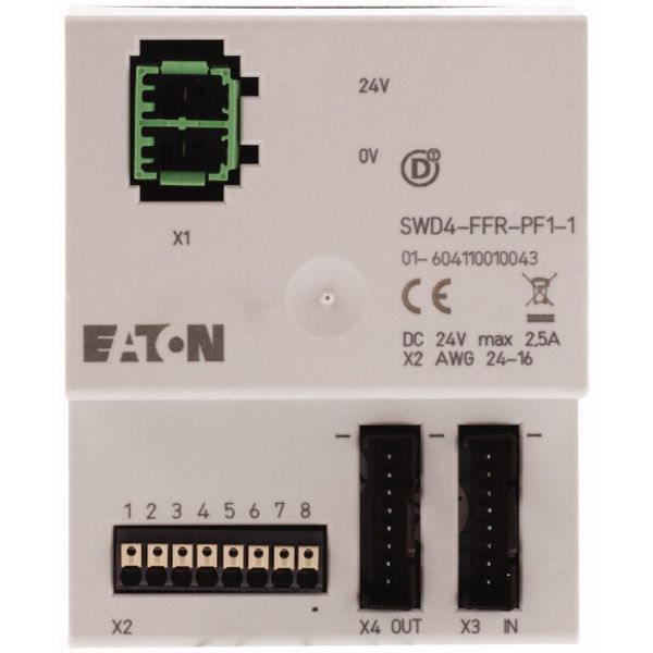 Feeder module, SmartWire-DT, supply for contactors/cards of a local SWD segment image 3