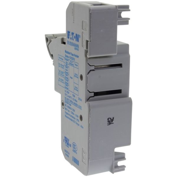 Fuse-holder, low voltage, 125 A, AC 690 V, 22 x 58 mm, 1P, IEC, UL image 2