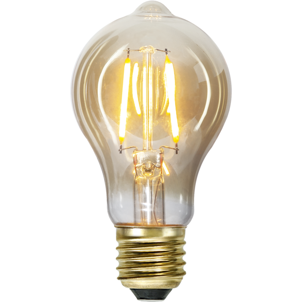 LED Lamp E27 TA60 Plain Amber image 1