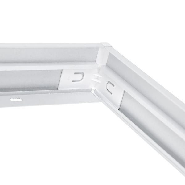 Frame to mounted fixture surface luminaire  ALGINE 620x620mm image 13