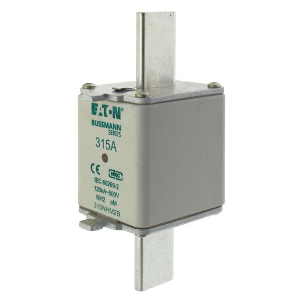 Fuse-link, low voltage, 315 A, AC 500 V, NH2, aM, IEC, dual indicator image 7