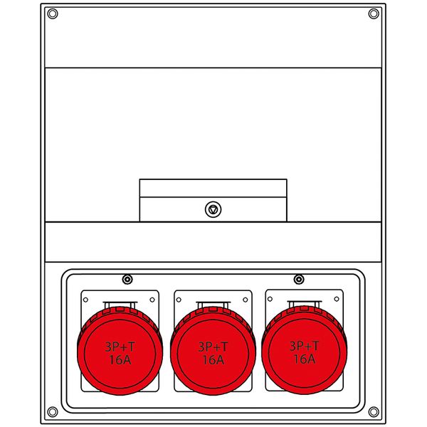 PORTABLE DISTRIBUTION ASSEMBLY DOMINO image 1