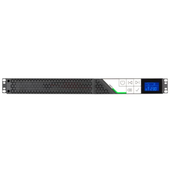 1U rack or tower UPS Keor SPE line-interactive 1000VA with 5 IEC 10A sockets image 1