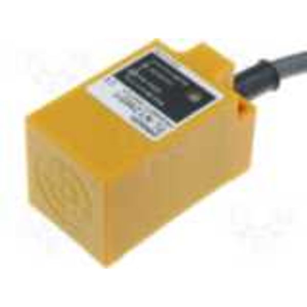 Inductive proximity sensor, 12 mm, unshielded, DC 2-wire NO, 2 m cable image 1