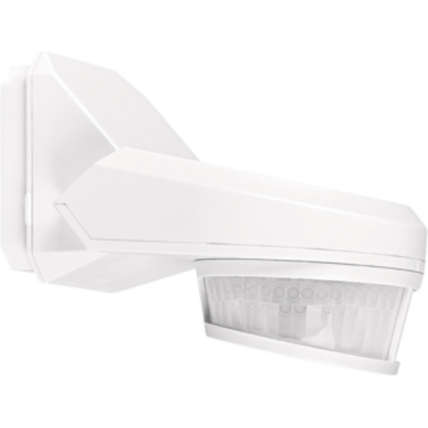 Motion detector, 230 V, 16 m, 300°, IP54, for surface mounting, white image 1