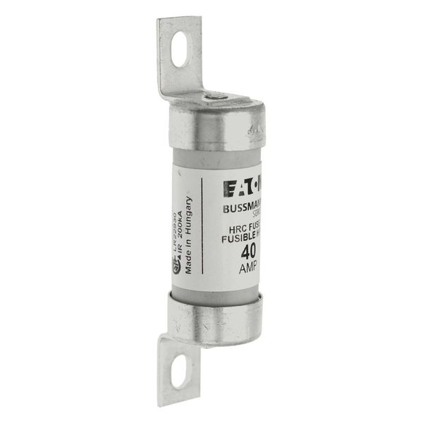 Fuse-link, LV, 40 A, AC 600 V, DC 250 V, HRCII-C, 22 x 87 mm, CSA image 8