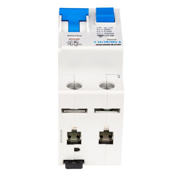 Combined MCB/RCD (RCBO) C16/1+N/30mA/Type A image 1