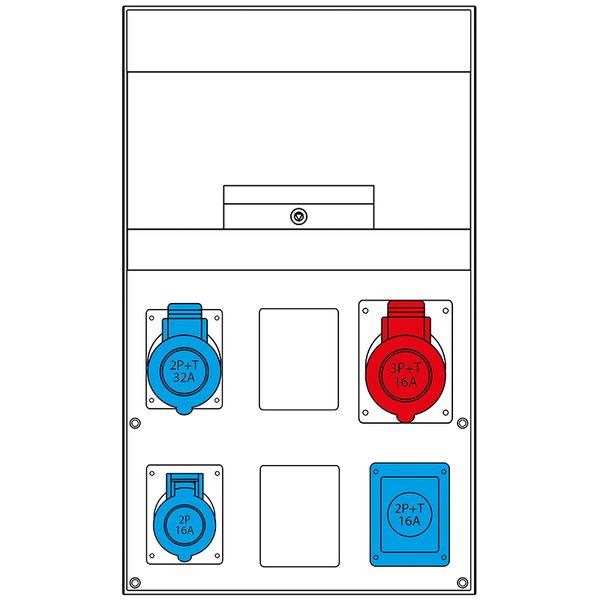 SURF.MOUNT.DISTRIBUTION ASSEMBLY DOMINO image 2