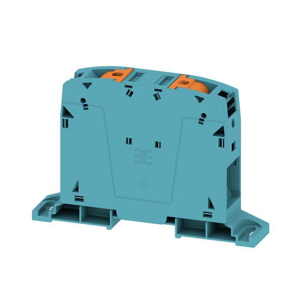 Feed-through terminal block, PUSH IN, 95 mm², 1000 V, 232 A image 1