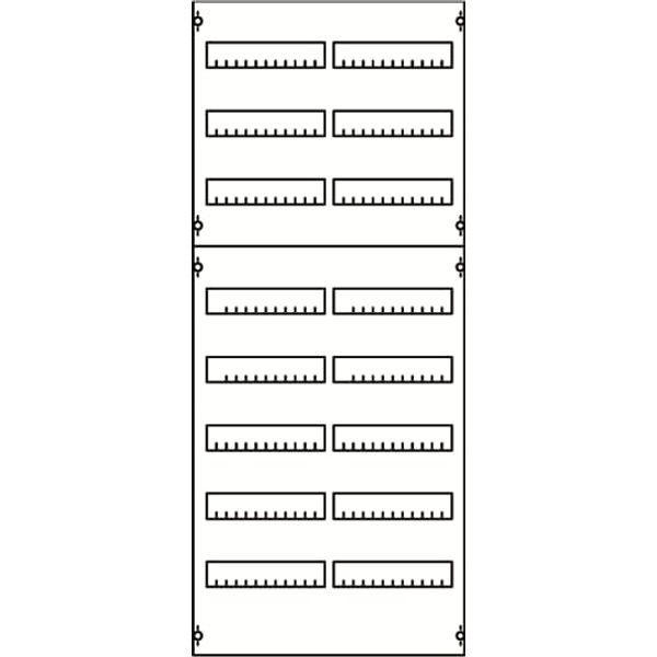 2V4A DIN rail mounting devices 1200 mm x 500 mm x 120 mm , 4 , 2 image 2