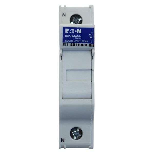 Fuse-holder, LV, 32 A, AC 690 V, 10 x 38 mm, neutral only, UL, IEC, DIN rail mount image 11