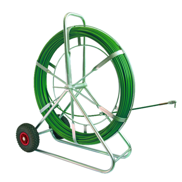 Cable pulling device POWER 200 m with wheels image 2