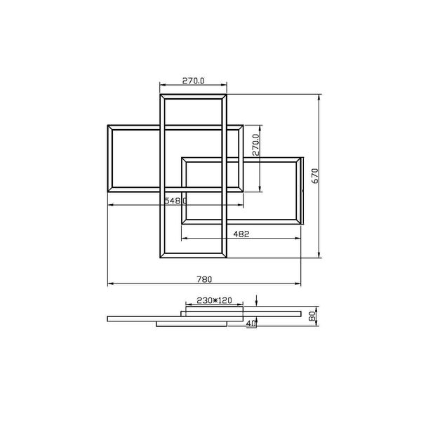 Modern Rida Ceiling lamp White image 1