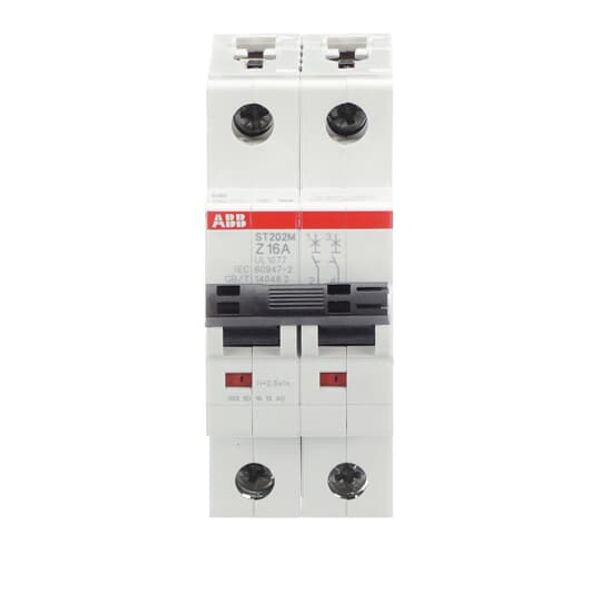 ST202M-Z16 Miniature Circuit Breaker - 2P - Z - 16 A image 1