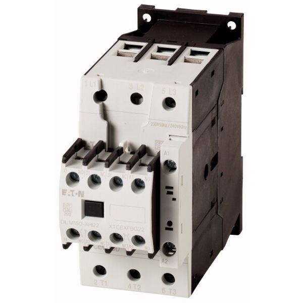 Contactor, 380 V 400 V 22 kW, 2 N/O, 2 NC, 230 V 50 Hz, 240 V 60 Hz, AC operation, Screw terminals image 1