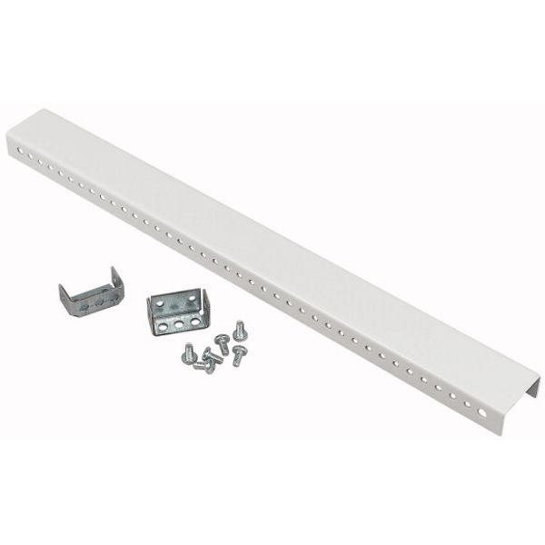 Strip for snap-on cover, HxW=650x800mm, grey image 1