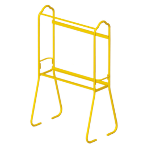 Q-BOX4/6 - TUBOLAR METAL SUPPORT PAINTED YELLOW image 1