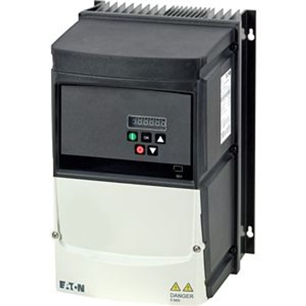 Variable frequency drive, 400 V AC, 3-phase, 18 A, 7.5 kW, IP66/NEMA 4X, Radio interference suppression filter, Brake chopper, 7-digital display assem image 13