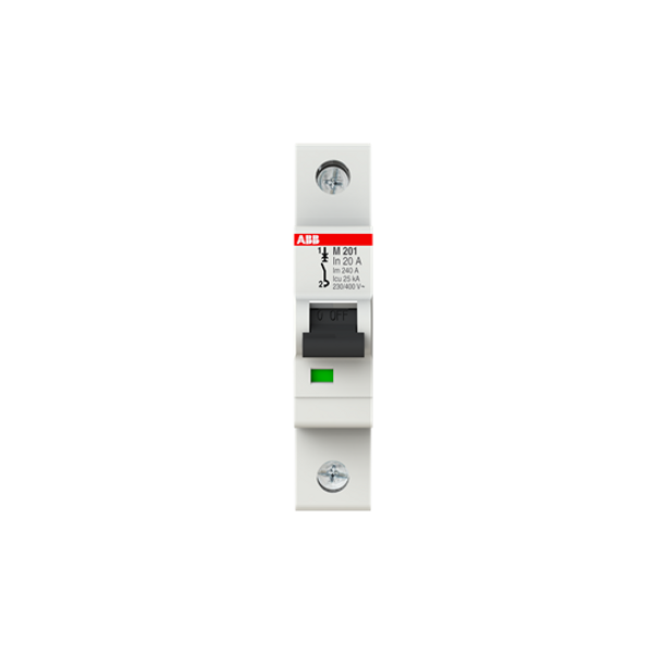 M201-20A Miniature Circuit Breaker - 1P - 20 A image 1