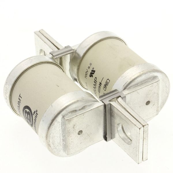 Fuse-link, LV, 355 A, AC 400 V, NH2, gFF, IEC, dual indicator, insulated gripping lugs image 3