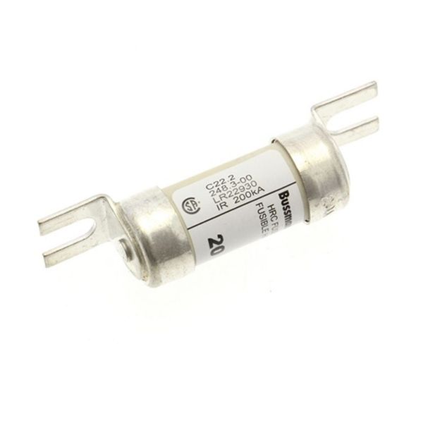 Fuse-link, low voltage, 20 A, AC 600 V, HRCI-MISC Type K, 24 x 86 mm, CSA image 13