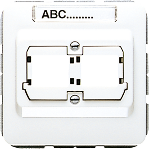 Center plate f. modular jack ACS CD569-21ACSWW image 4