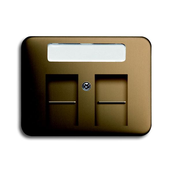 1800-21 CoverPlates (partly incl. Insert) carat® bronze image 1