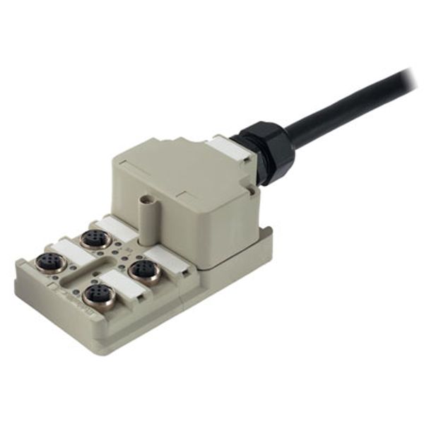 Sensor-actuator passive distributor (with cable), complete module, Hoo image 2