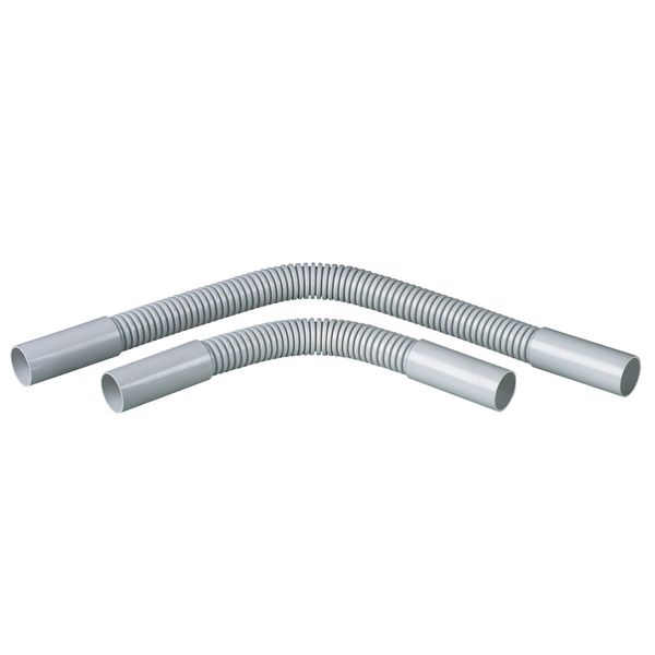 IP44 flexible connection accessories Ø16mm, length 200mm - gray RAL7035 image 1