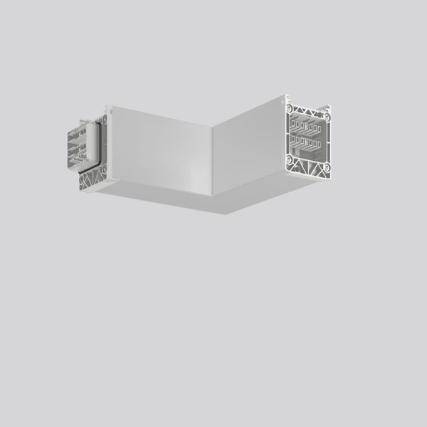 Form connector L 204 B 185 H 76 colour: aluminium 220 - 240 V image 2