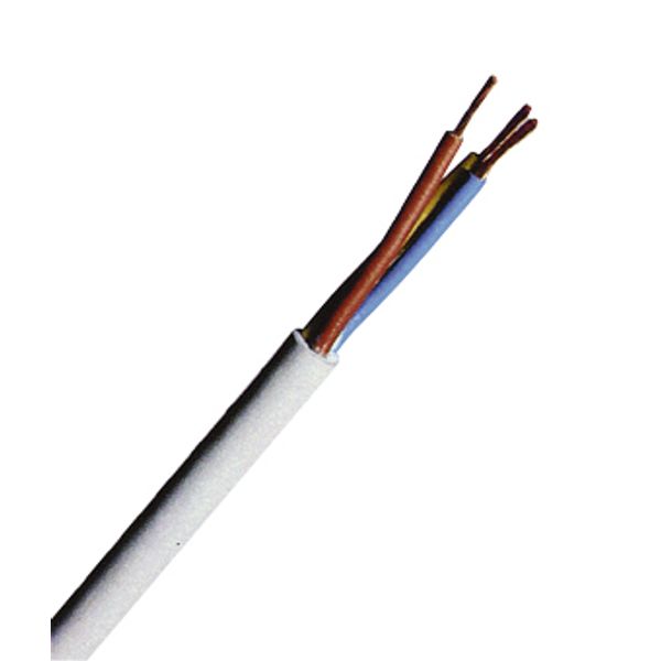 PVC Sheathed Wires H05VV-F 3 G 0,75mmý white 100m ring image 1