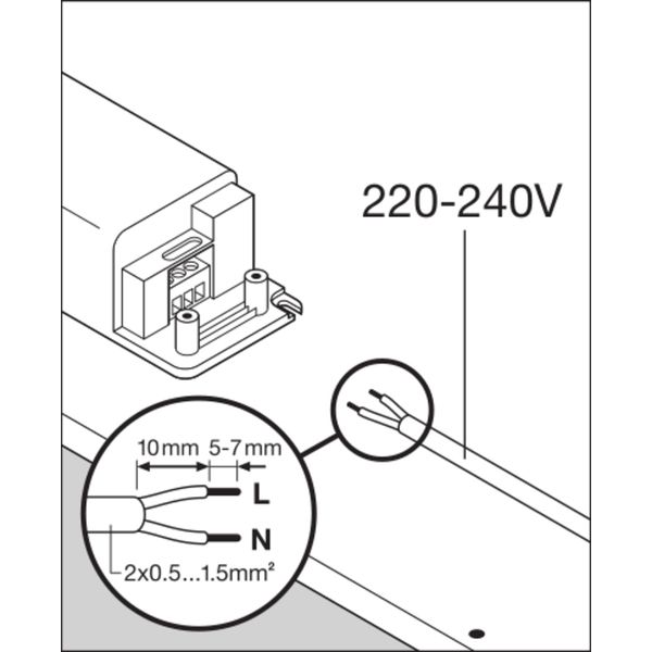 PANEL 600 IP54 36 W 3000 K OP WT image 3