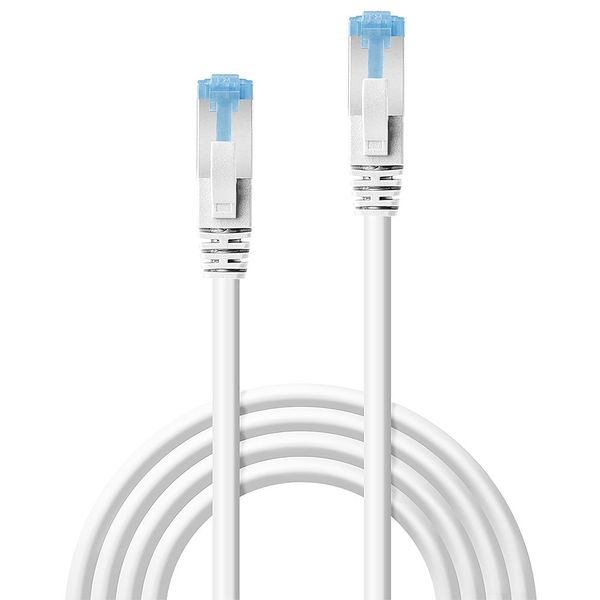 5m Cat.6A S/FTP LSZH Network Cable, White RJ45, M/M, 500MHz, Copper image 2