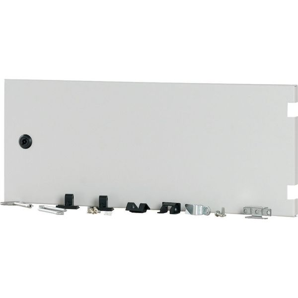 Section wide door, closed, HxW=250x600mm, IP55, grey image 6