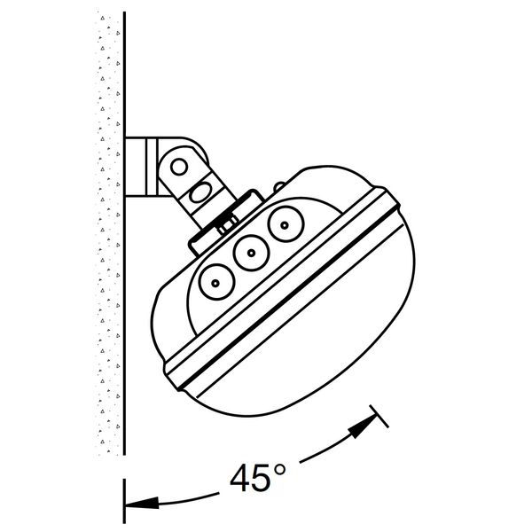 Linda mounting set 45ø 5x1W ERT-LED image 1