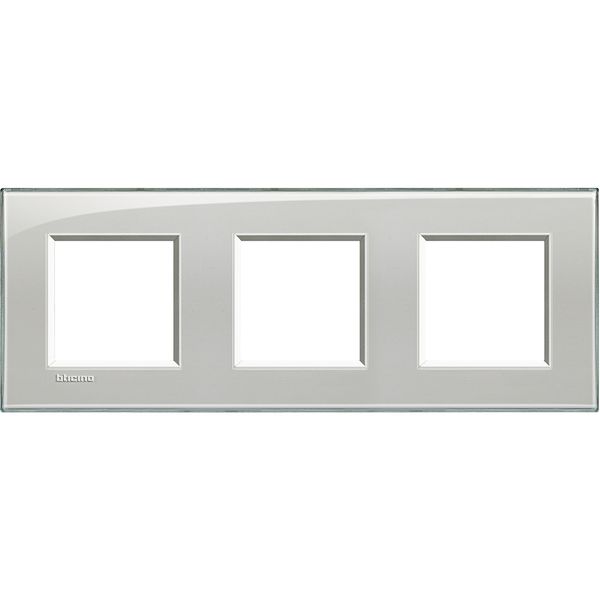LL - COVER PLATE 2X3P 71MM COLD GREY image 2