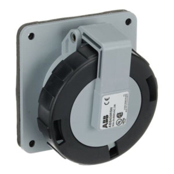 ABB430R5W Panel mounted socket UL/CSA image 2