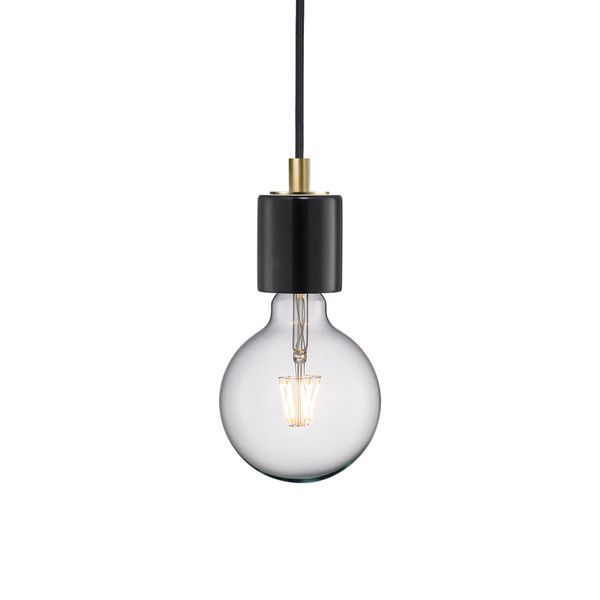 Siv | Pendant | Marble | Black image 1