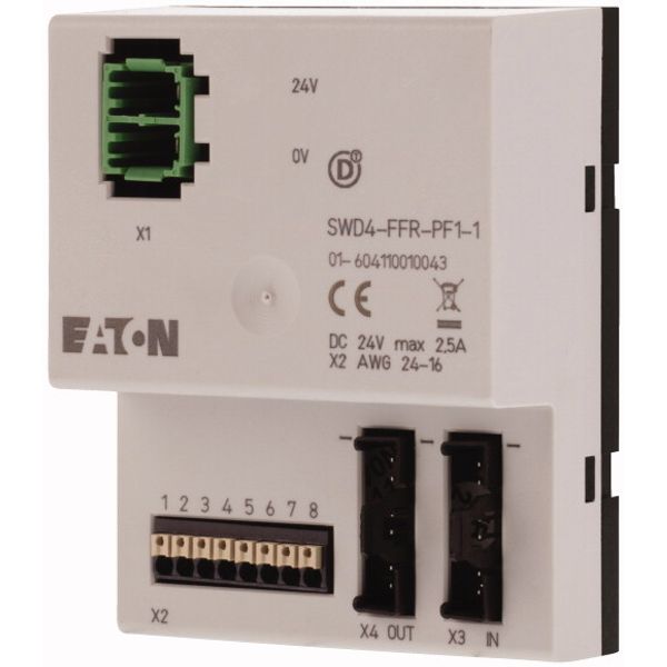 Feeder module, SmartWire-DT, supply for contactors/cards of a local SWD segment image 2