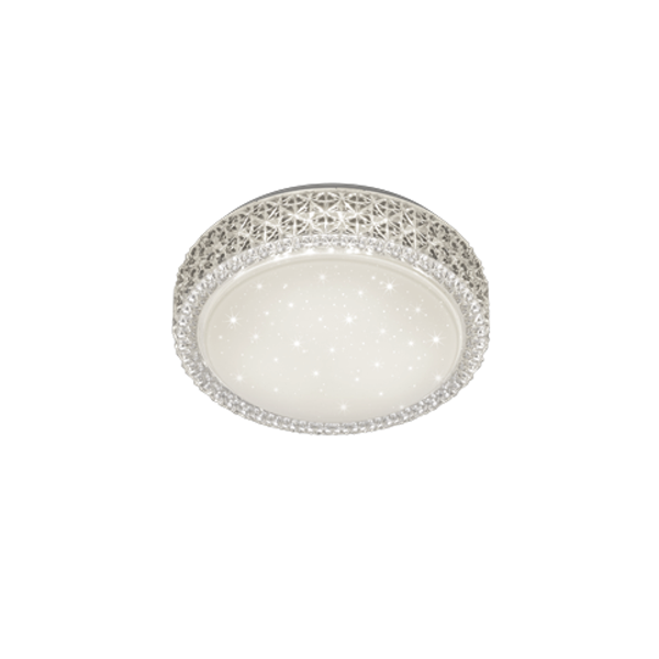 Pegasus LED ceiling lamp 28 cm transparent image 1