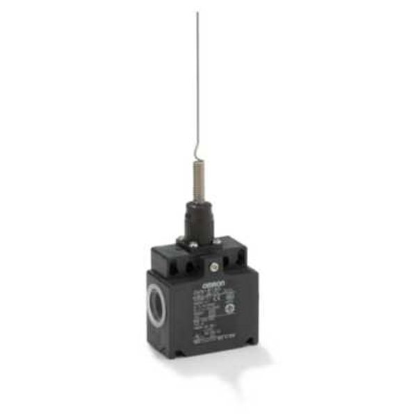 Limit switch, D4N, M20 (2-conduit), 1NC/1NO (snap-action), Roller leve image 2