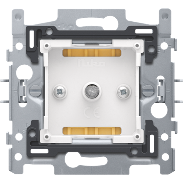 Base for rotary switch for motors with 3 speeds, 0-1-2 and 1-2-3, 20 A/250 Vac, claw fixing image 1